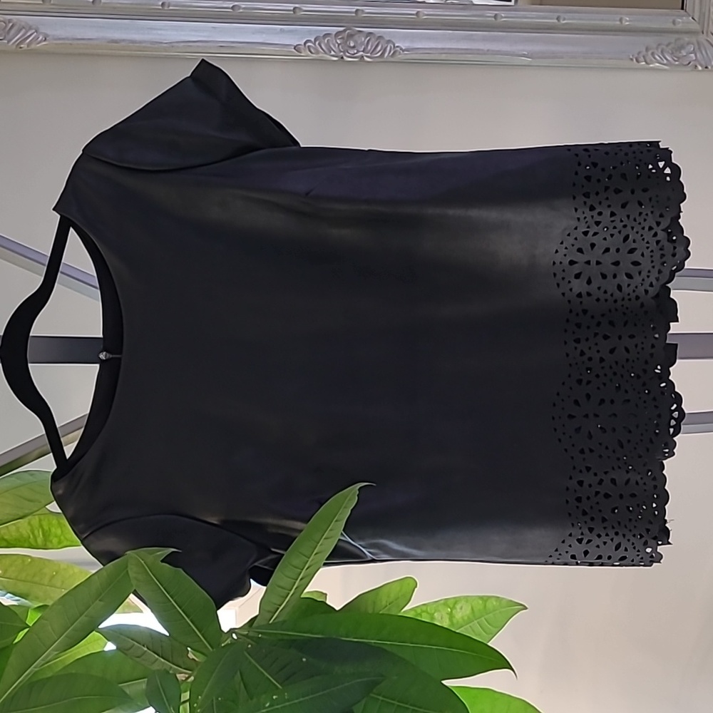 Kit vegan leather black double liner
